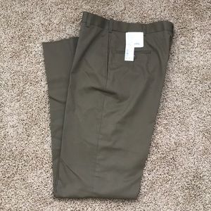 Men’s Warehouse 33” waist Taupe Dress Pants